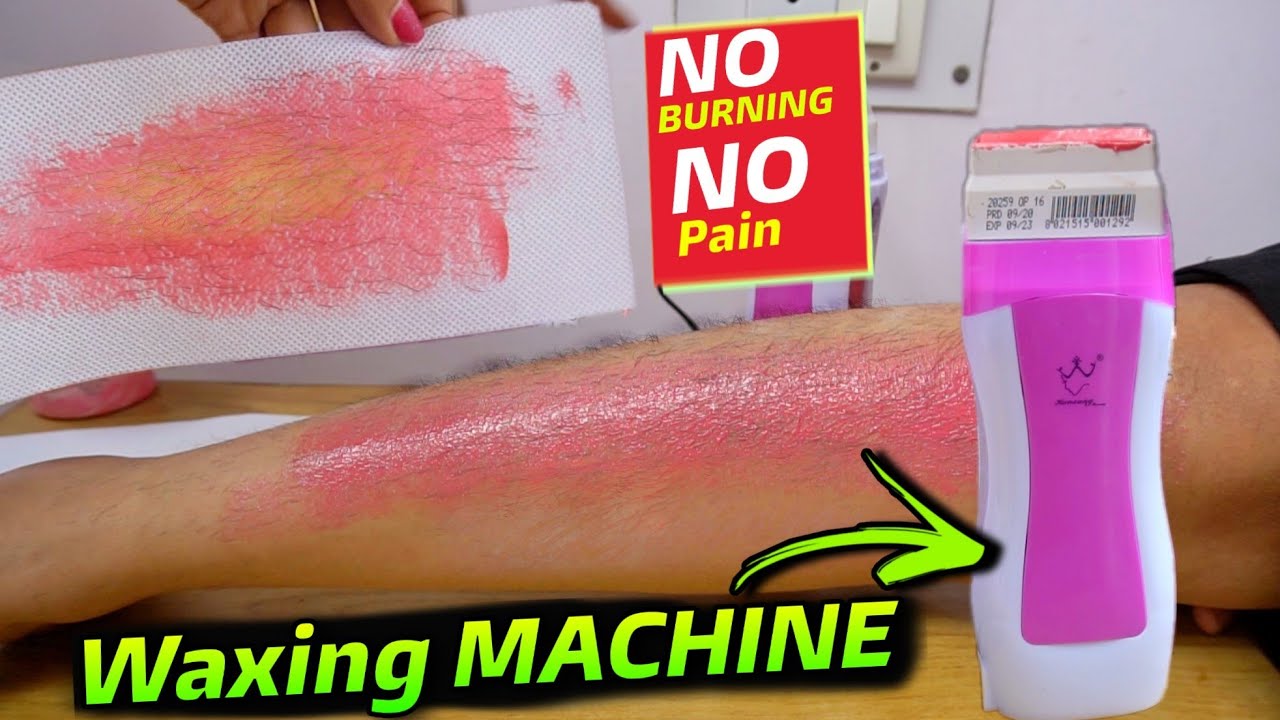 Rica(Roll) Wax: Roll Wax Kaise Karte Hain? Roll(Rica) Waxing At Home|| Roll Wax Machine How To Use