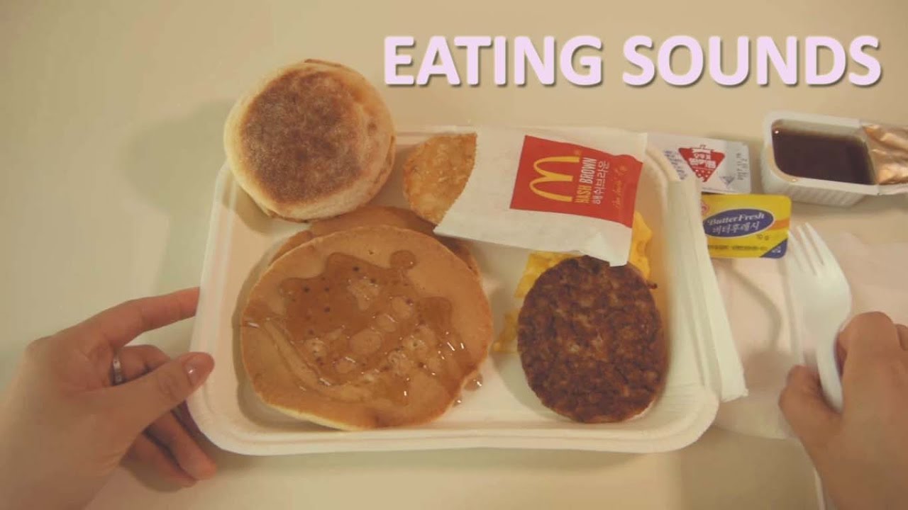 (ENG)한국어ASMR.맥모닝과 수다Mc Morning & Whispering Eating Sounds Mukbang (Binaural)