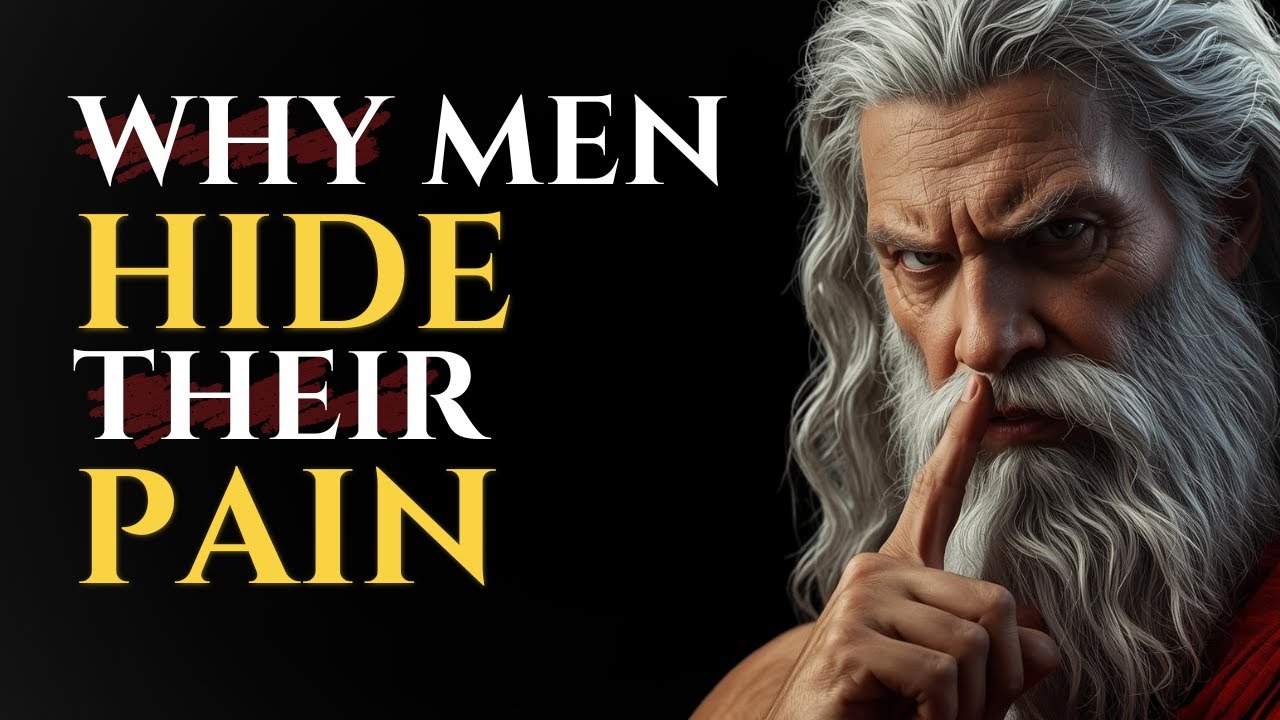 When Men Go Quiet About Their Pain, This Happens | Stoic Philosophy
