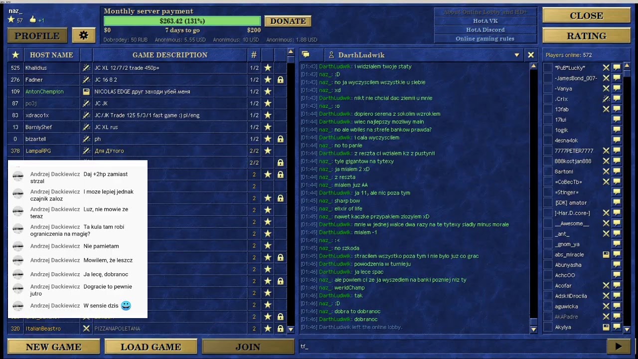 Heroes 3 - Ponton Cup faza grupowa, mecz #1
