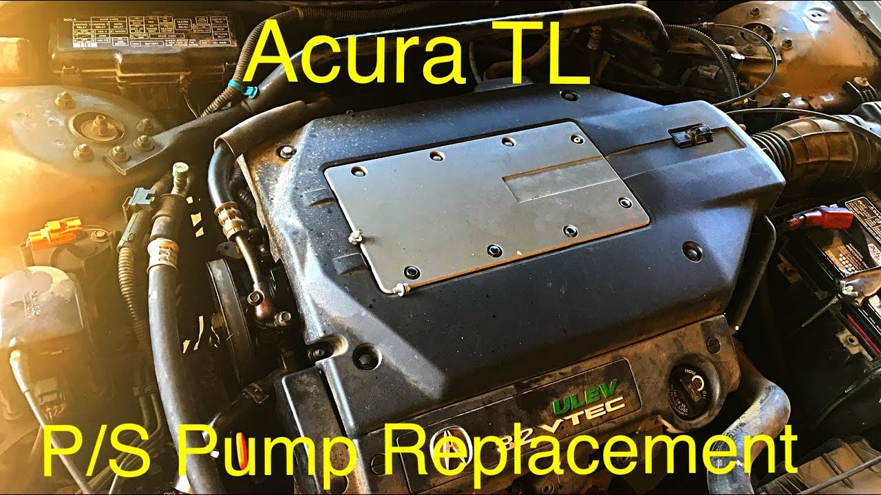 Acura TL Steering Pump Replacement (Fast and Easy)