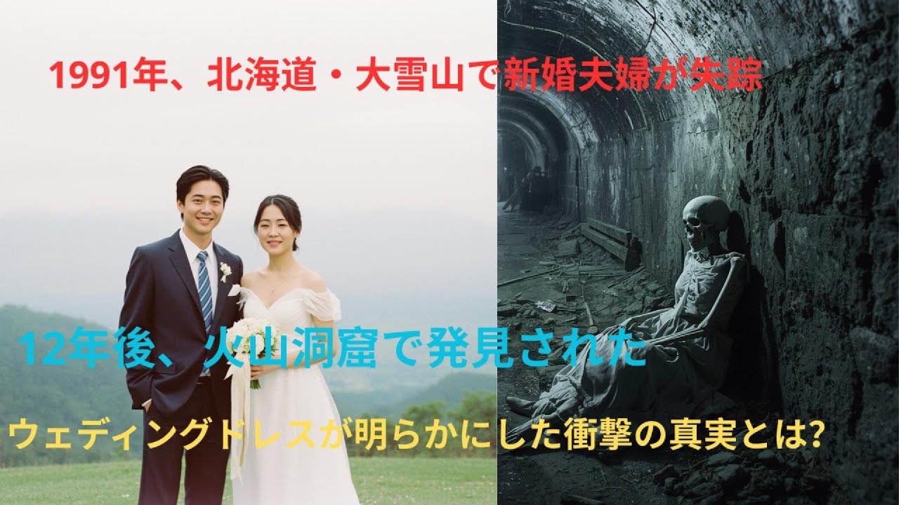 1991年、・大雪山で山村で新婚夫婦が消息を絶つ―、洞窟で発見されたウェディングドレスが明らかにした衝撃の真実とは？