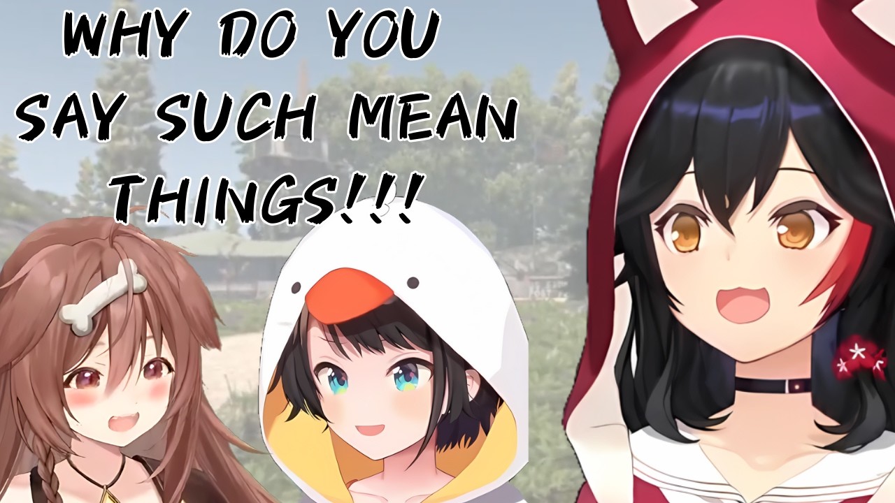 The adventures of Mama Mio and her two bickering children【Hololive】