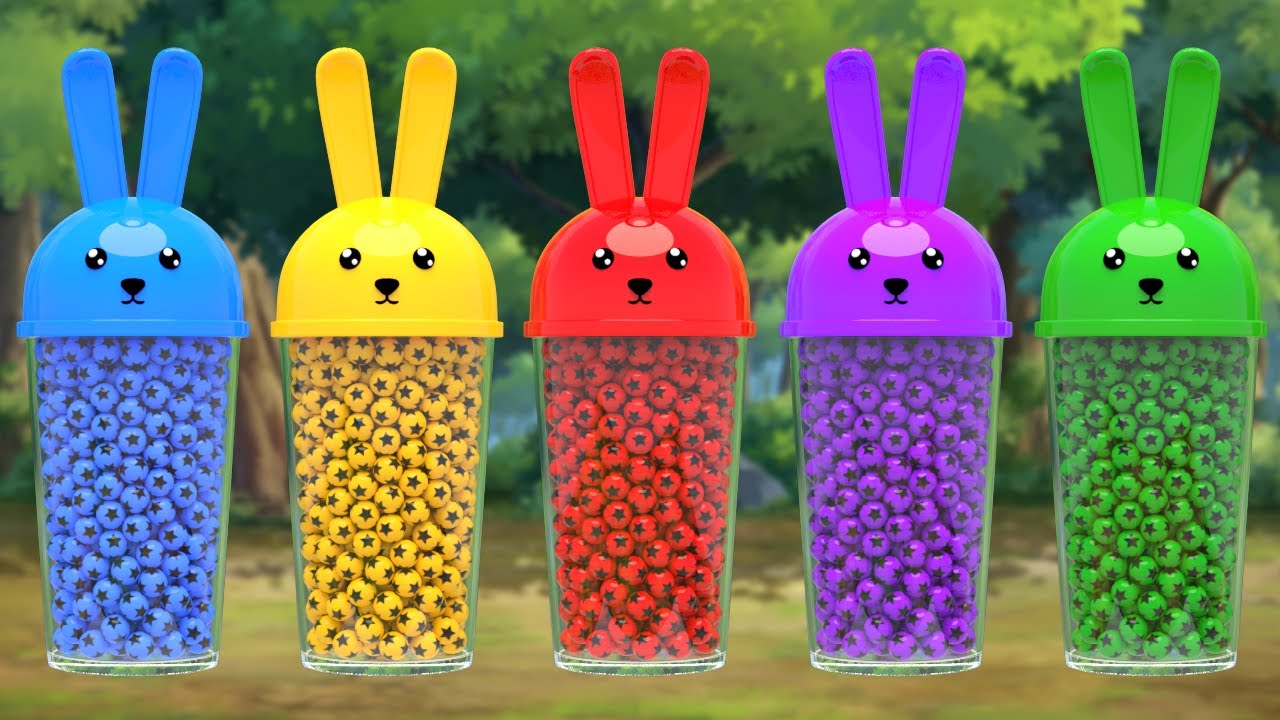 Surprise Color bottle | Johny Johny Yes Papa & Skip to My lou | Nursery Rhymes & Kids Songs