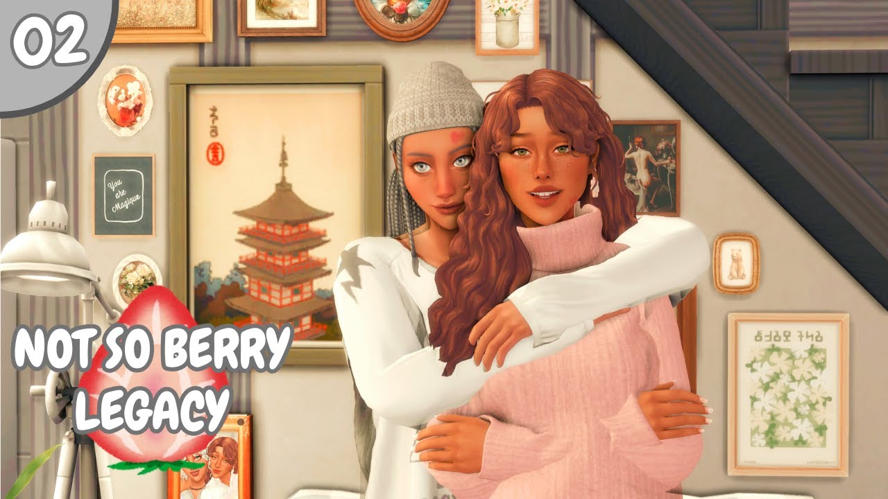 Is Moving In Together on the First Date Too Soon?🩶 The Sims 4 - Not So Berry Legacy 🩶 Grey Gen 02 ⚽️
