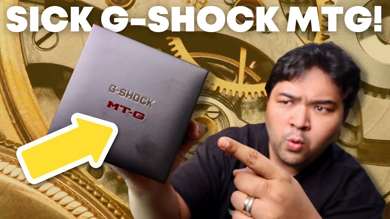 Incredibly SICK G-SHOCK MTG Unboxing! (MTG-B2000B)