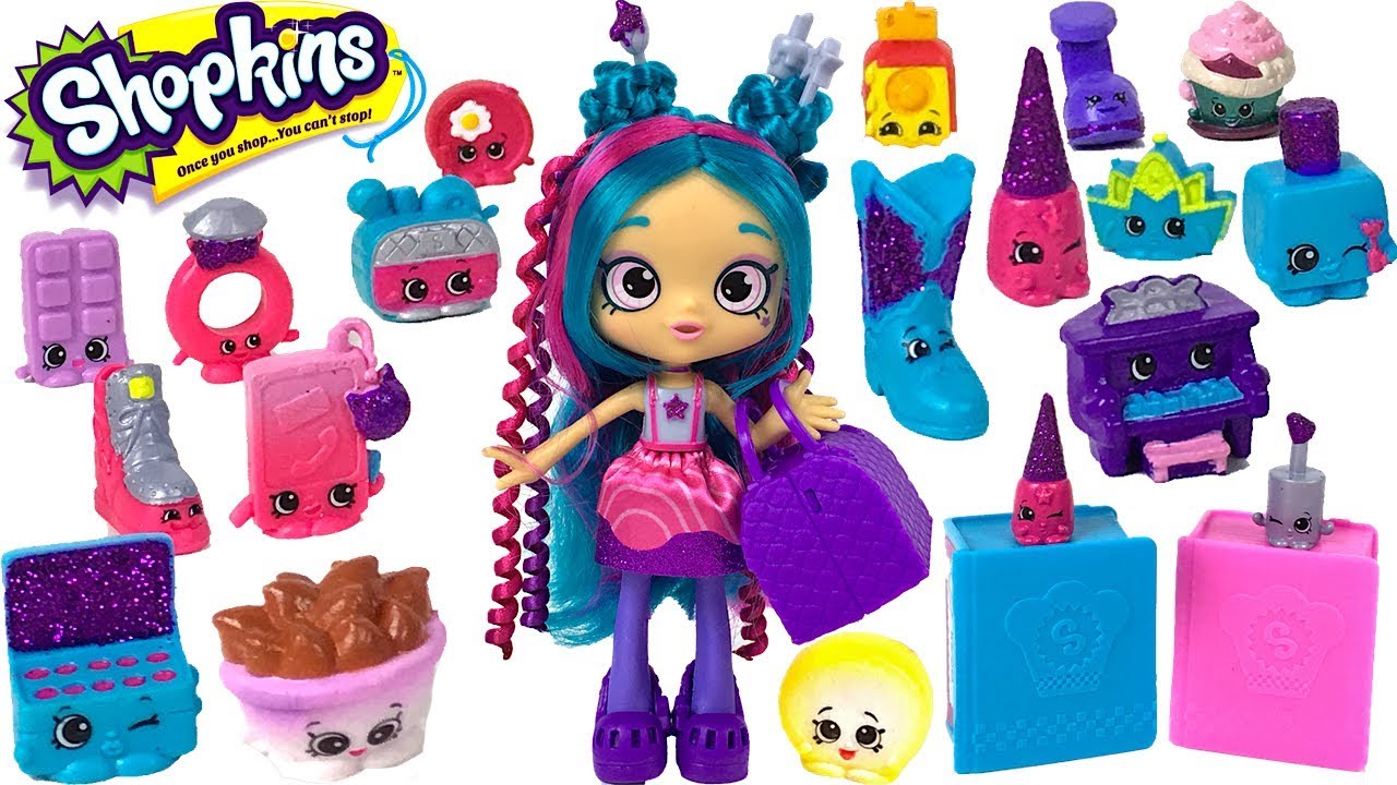 SHOPKINS SHOPPIES SUPER SHOPPER WITH POLLI POLISH & CHEF CLUB WITH HIDDEN SHOPKINS - UNBOXING