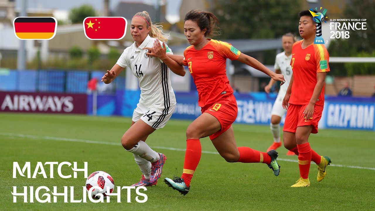 Germany v. China - FIFA U-20 Women’s World Cup France 2018 - Match 16