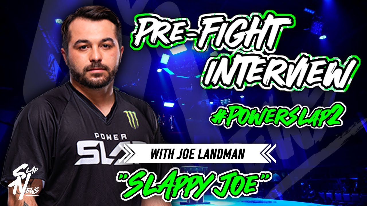 Joe Landman Power Slap 2 Pre Fight Interview Against Amir Nuriddeen