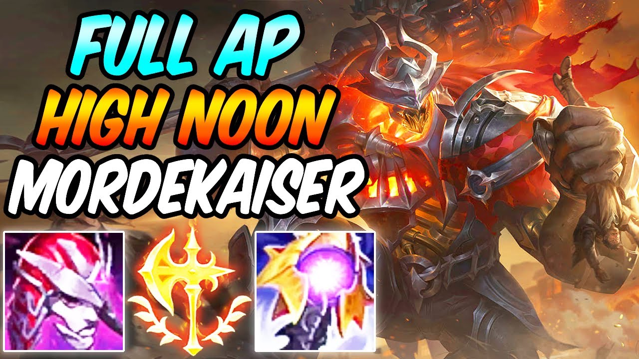 FULL AP HIGH NOON MORDEKAISER GAMEPLAY | Build & Runes | League of Legends