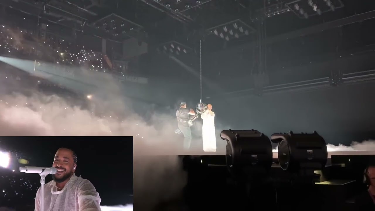 Slimane   Mon Amour live ESC 2024 in Malm&ouml; ( steadicam behind the scene )