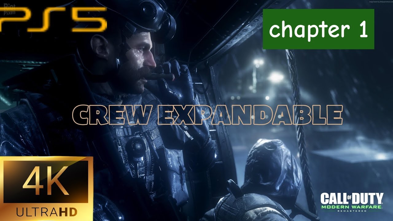 Call of DUTY 4 | Modern Warfare | CREW EXPANDABLE | #ps5 