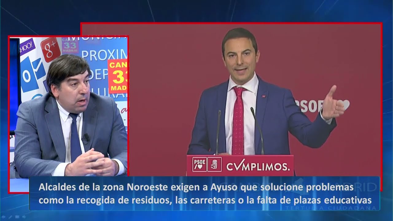 Entrevista al alcalde de Galapagar y debate municipal, en 'Cambia Madrid'
