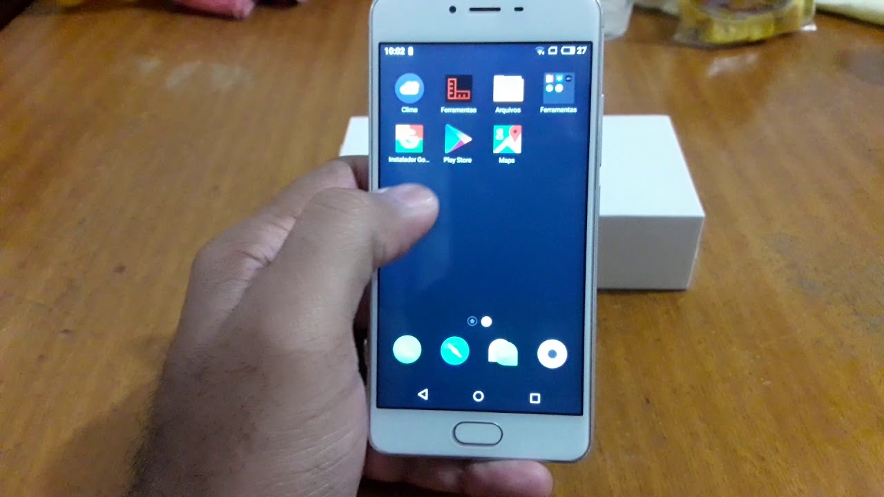 Configurando smartphones da meizu.