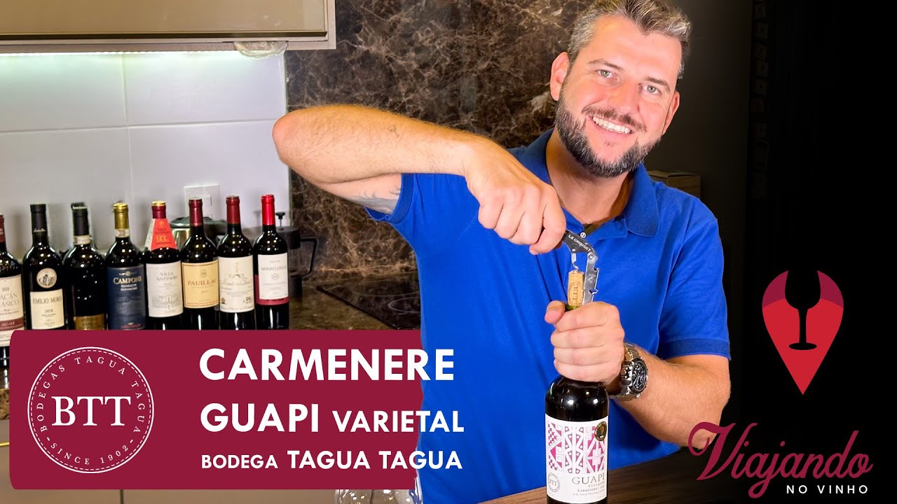 Vinho Guapi varietal Carmenere - Bodegas Tagua Tagua