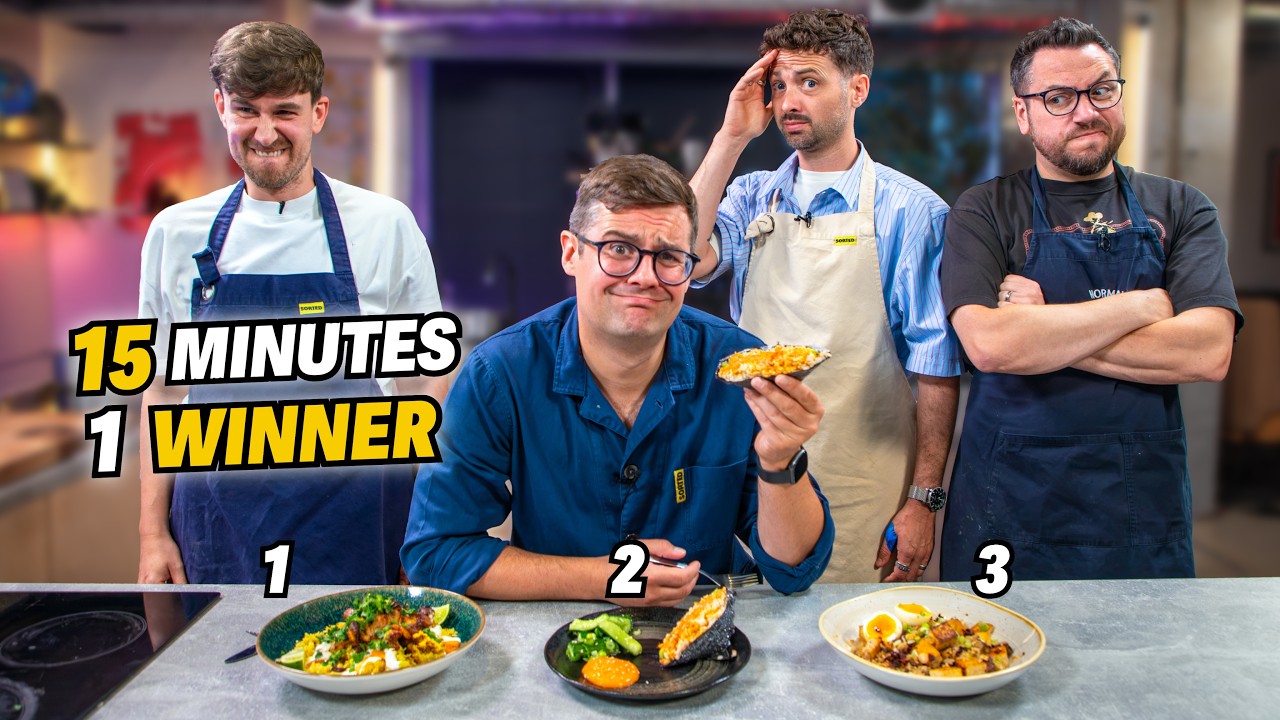 Chef Brutally Judges 15 MINUTE Recipes | Sorted Food