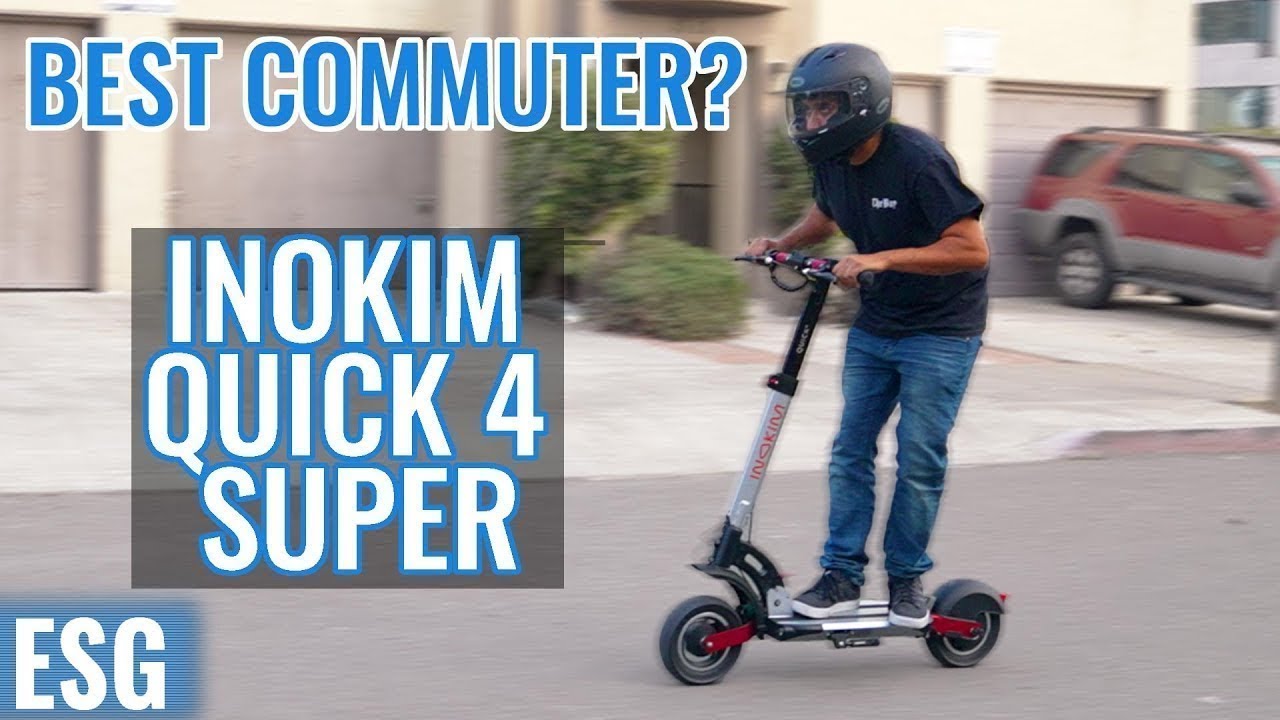Inokim Quick 4 Super — лучший ли это самокат для поездок на работу? | Обзор Inokim Quick Four Sup...