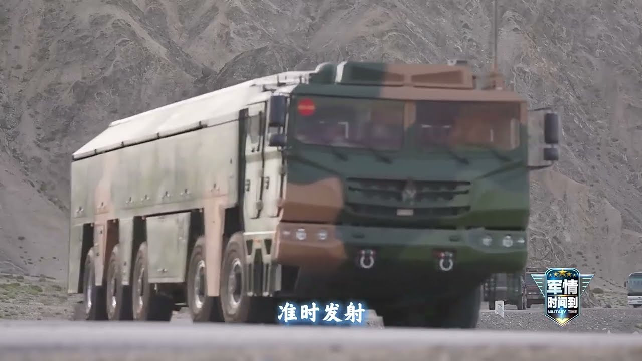东风17发射状态首次公开！多车齐射场面硬核