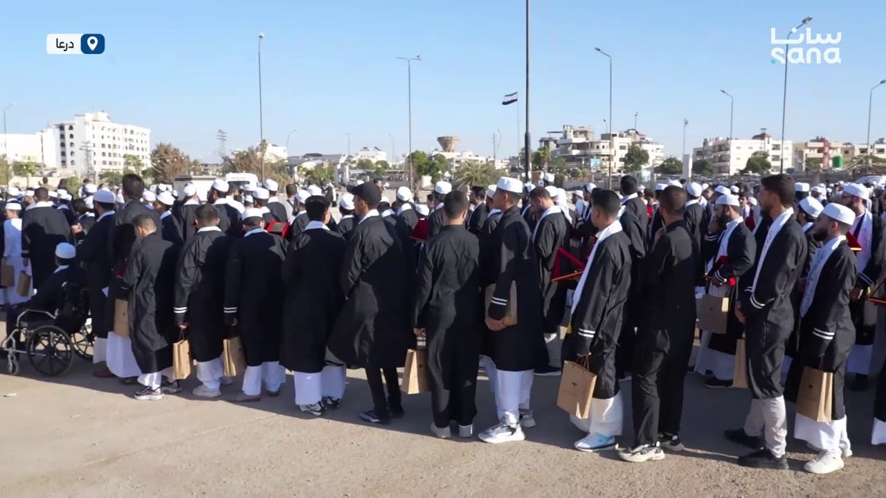 حفل تكريم 2200 من حفظة القرآن الكريم في المدينة الرياضية بدرعا