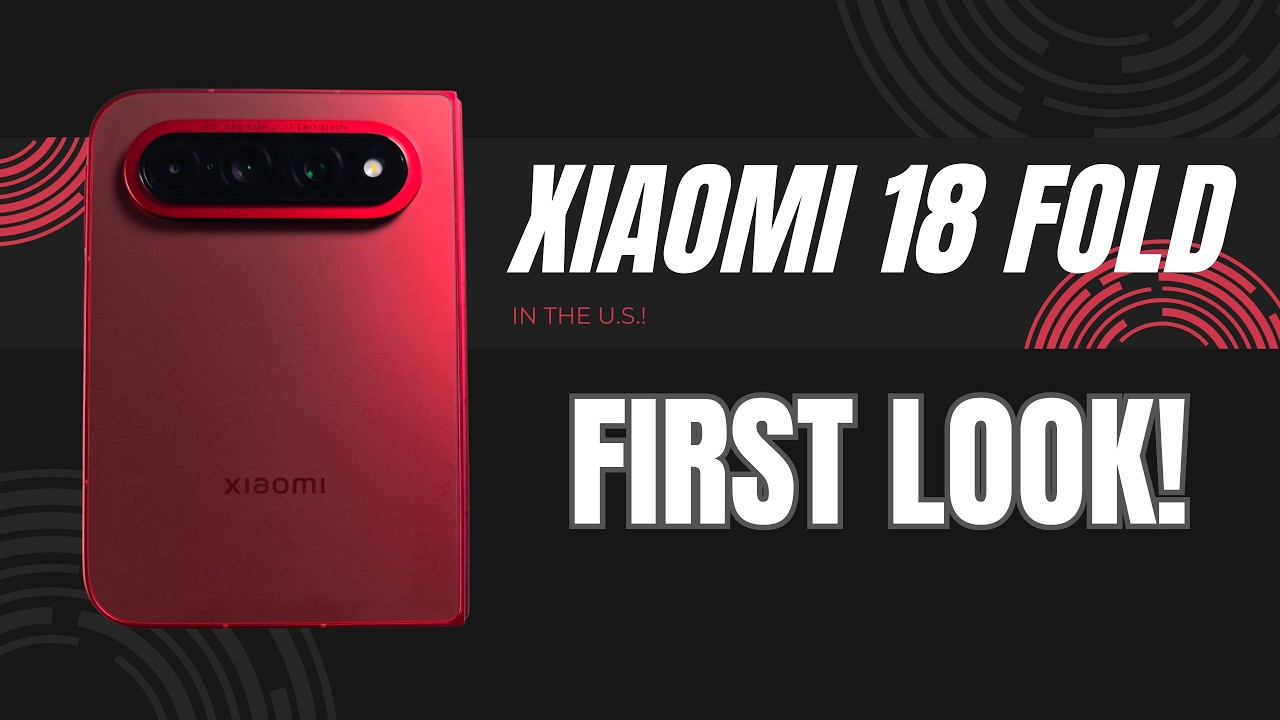 Xiaomi 18 Fold: W USA. Pierwsze wrażenia!