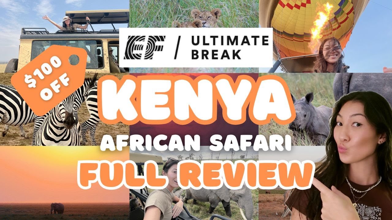 honest kenya safari review | EF ultimate break + $100 off code!
