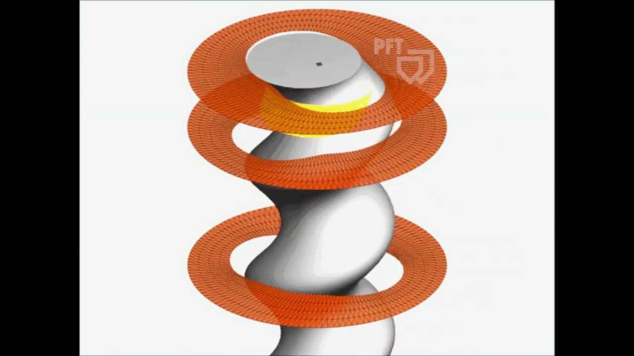 How does a rotor / stator pump work? 3D animation by PFT