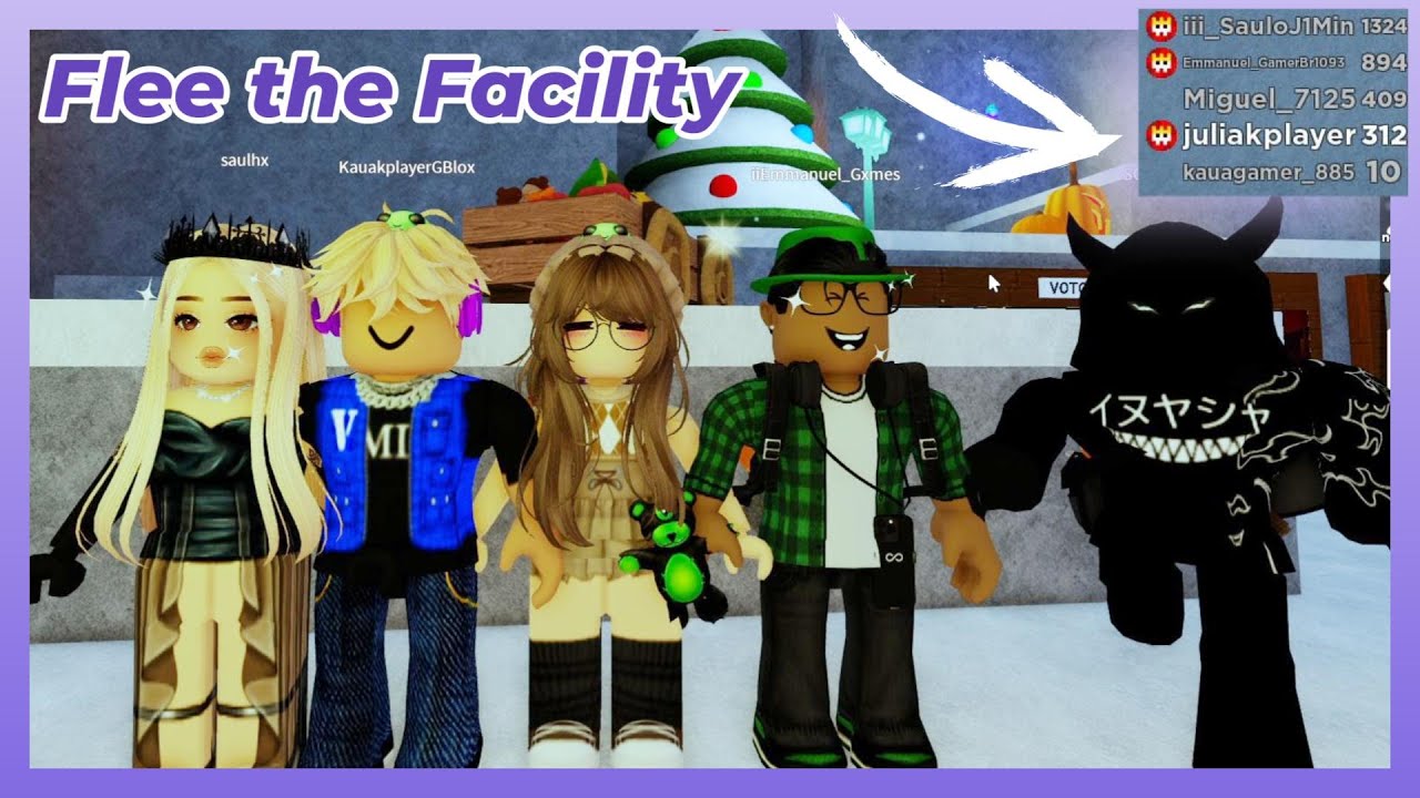 PARTIDAS INTENSAS NO SERVER PRO - Roblox Flee the Facility @yEmmanuel