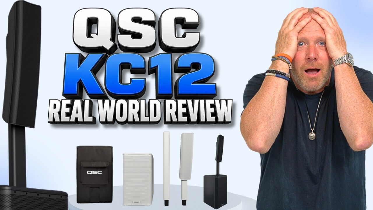 QSC KC12 Review: Are These $2000 Column Speakers Worth It for Wedding DJs?