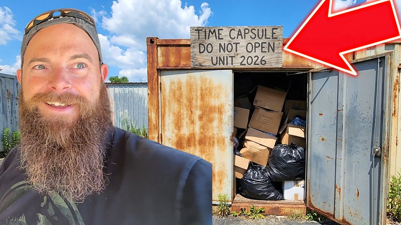 This abandoned storage unit hasn’t been opened in 25 years!!! INSANE FINDS!