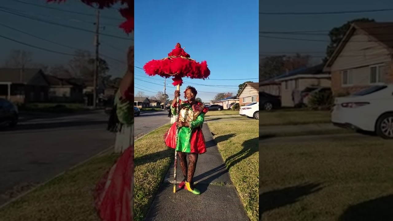 #MardiGras2022 #WildTchoupitoulasBabyDolls #QueenBabyDollChocolate (3)