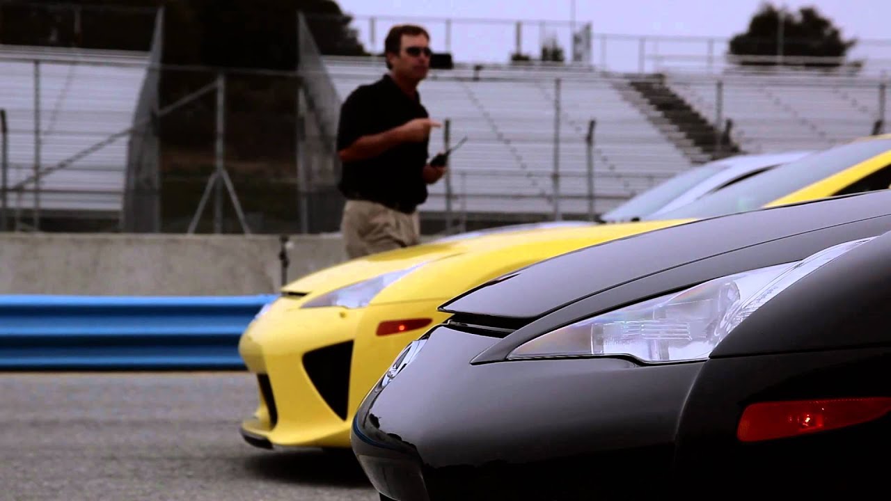 LFA Owners Make Their Mark at Laguna Seca Raceway