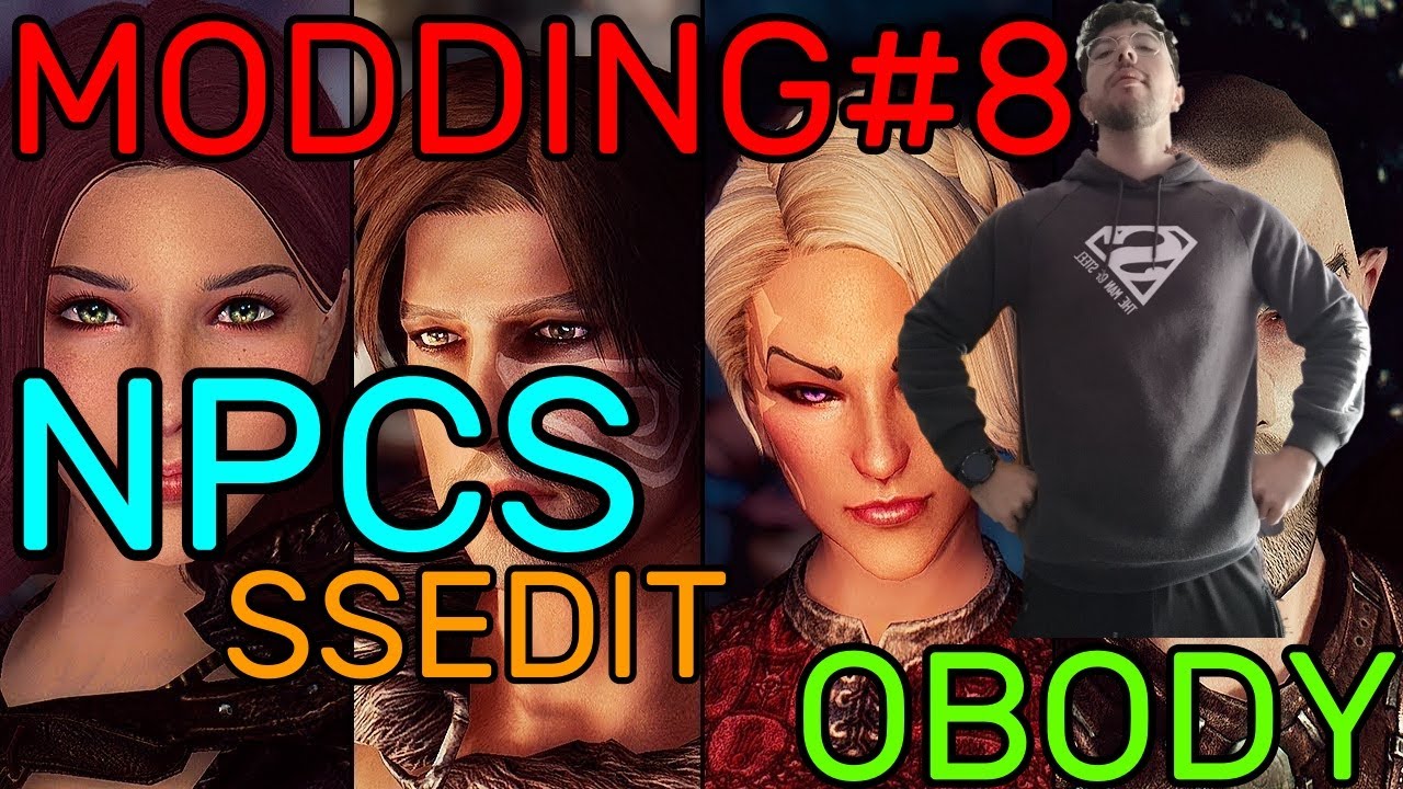 COMO INSTALAR MODS EN SKYRIM(Desde 0) #8 Npcs (Guía OBODY 🤩)