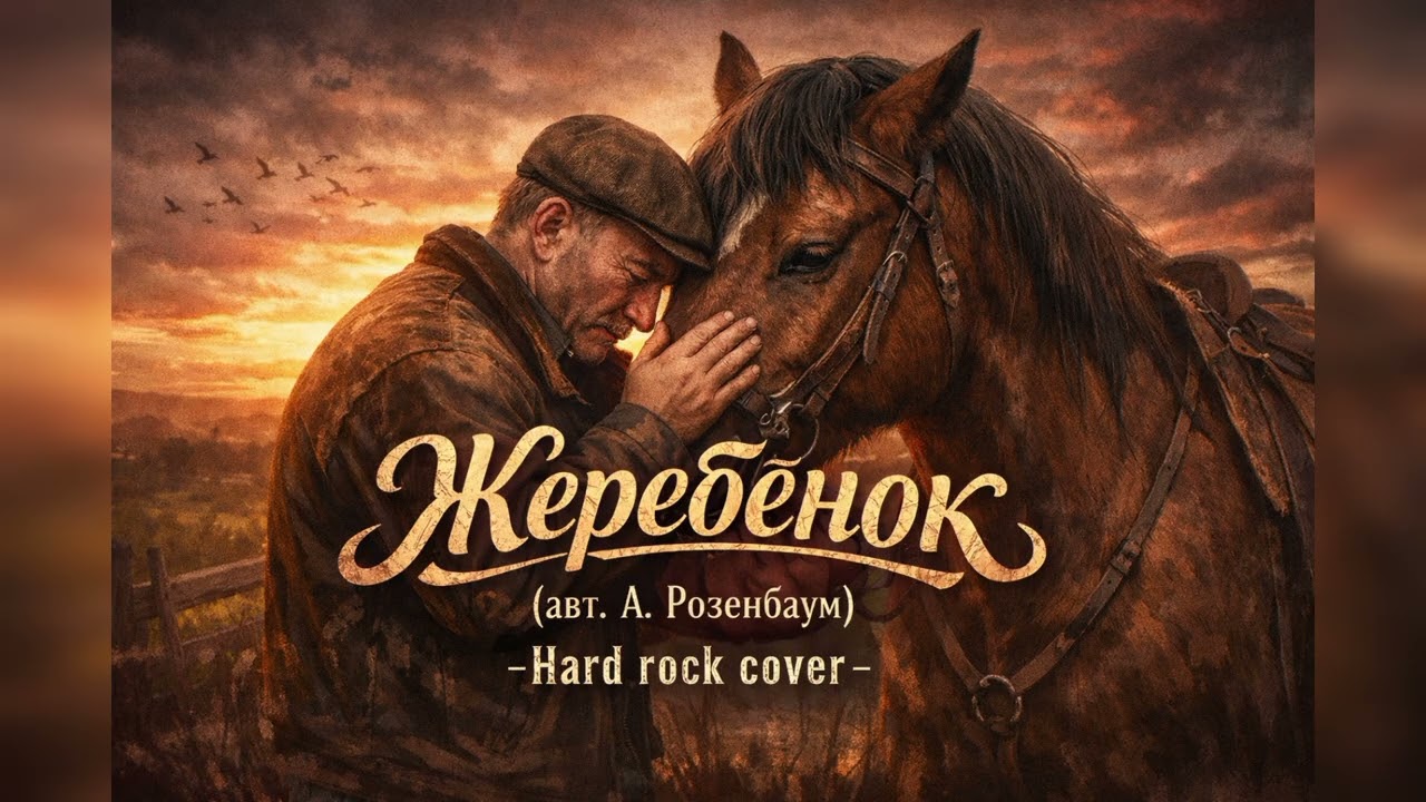 Жеребенок (авт. А. Розенбаум) Hard rock cover