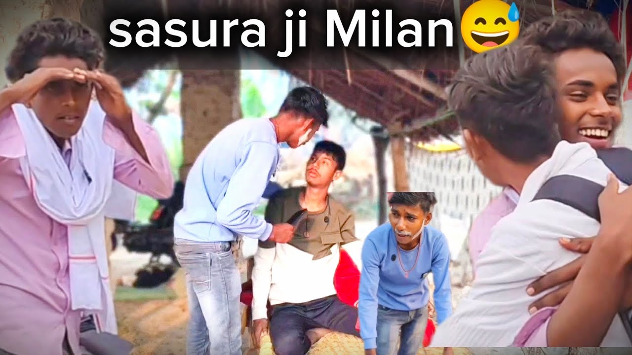 sasur ji se Milan 😅.#comedy 