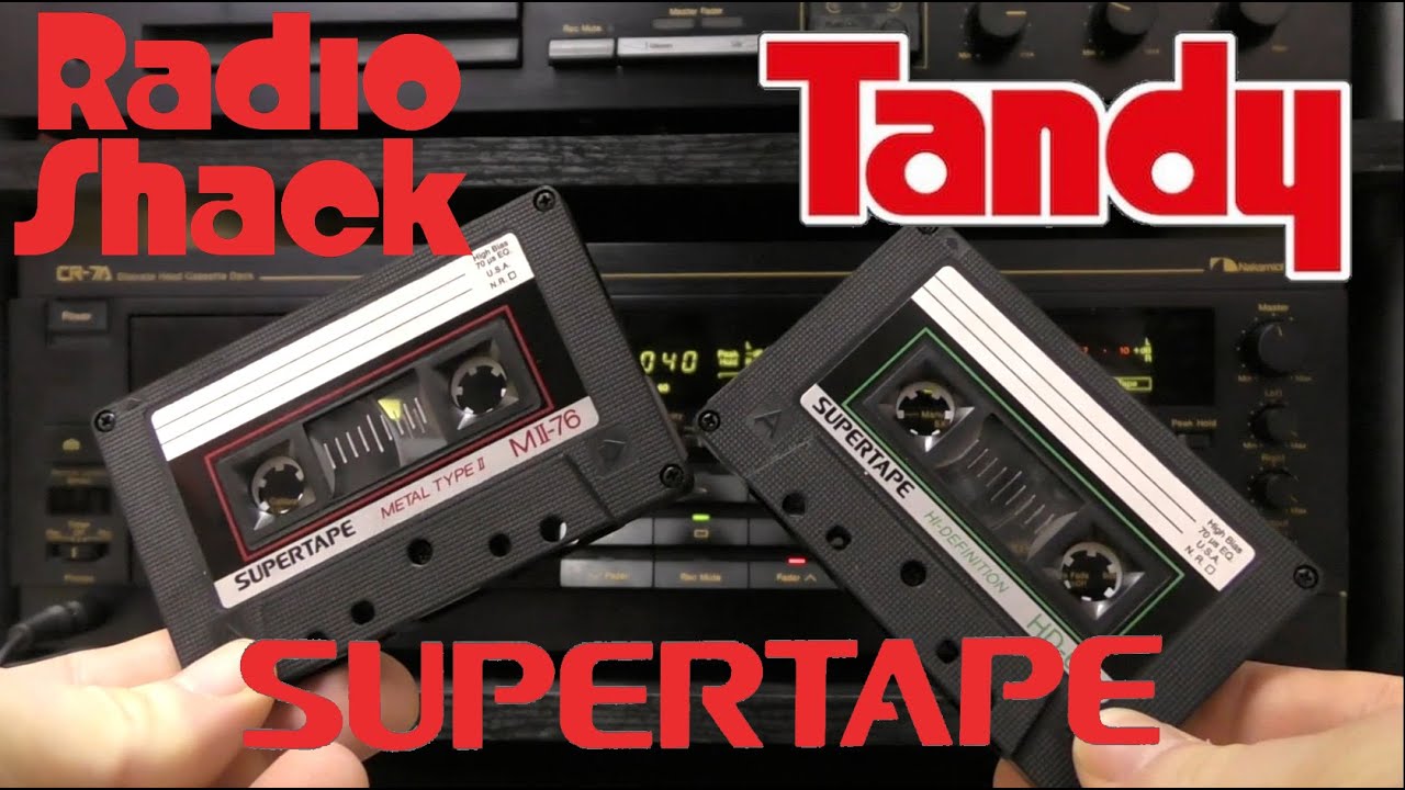 Radio Shack / Tandy / Realistic Supertapes - Тип 1 и Тип 2 - Оправдывают ли они свое название?