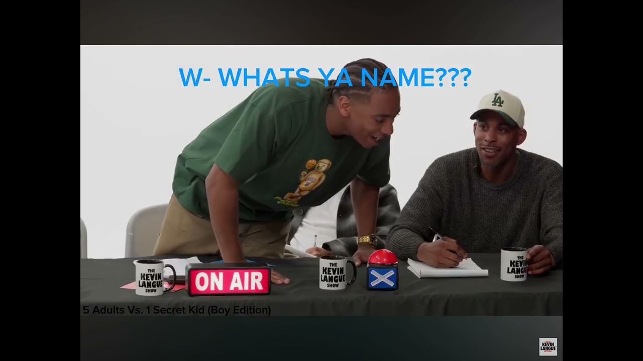 Funny Moments From The Kevin Langue Show