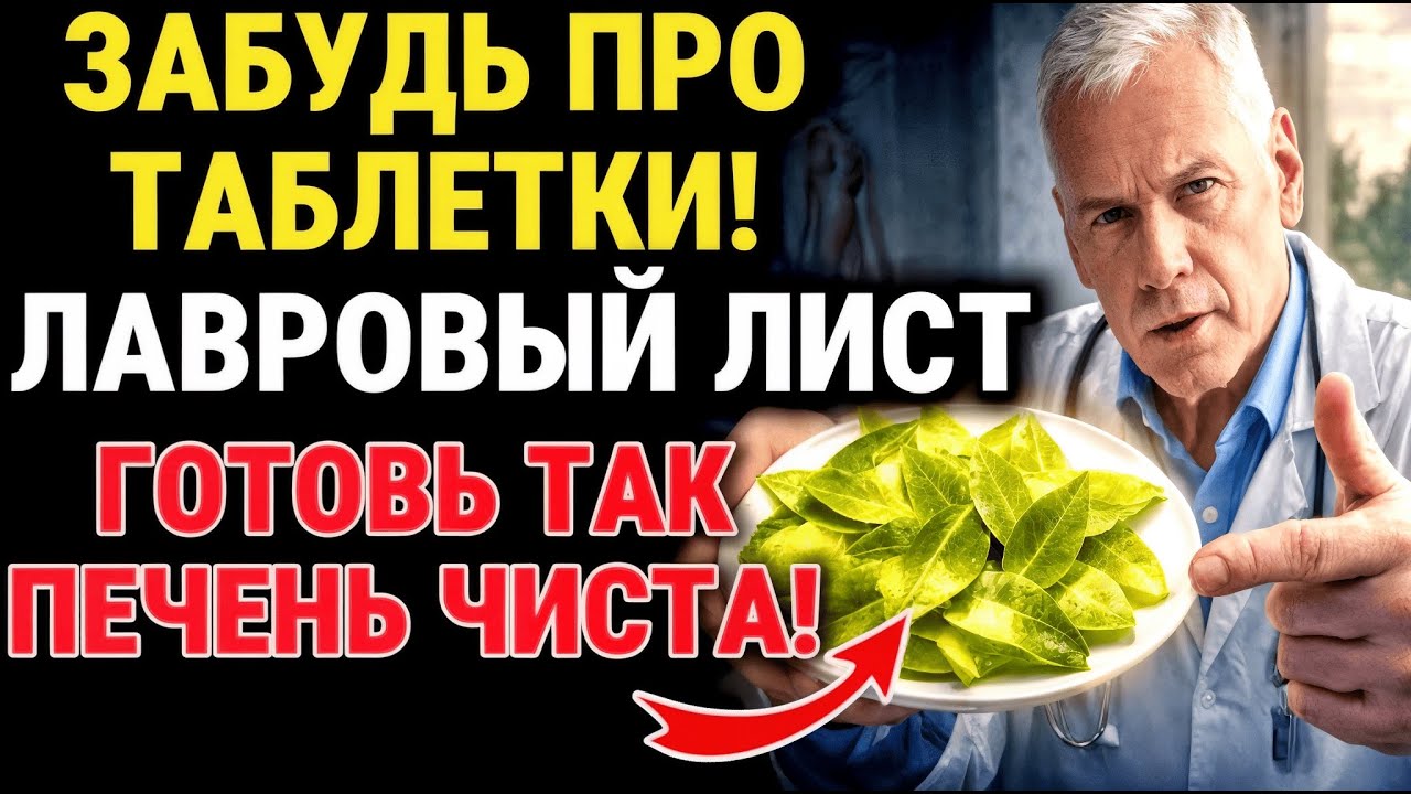 ЭТО УДИВИТЕЛЬНО! Лавровый лист ПОНИЖАЕТ сахар и ОЧИЩАЕТ печень — ГОТОВЫЙ рецепт