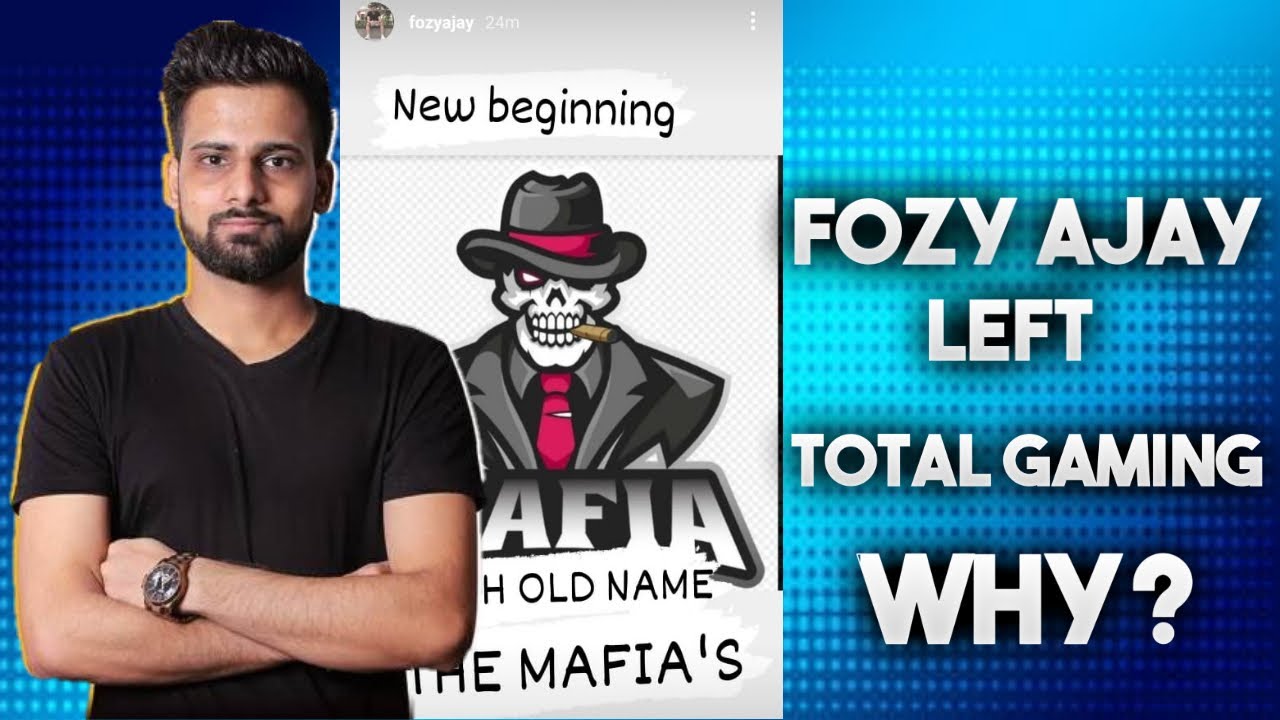FOZY AJAY TOLD ME HE LEFT TOTAL GAMING | 😭😭😭 #tghunt #tgfozyajay @FOZYAJAY