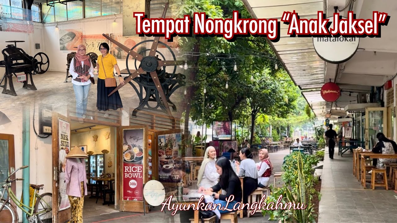 M Bloc Space | Taman Literasi Blok M | Blok M area Tempat Nongkrong Anak Jaksel 
