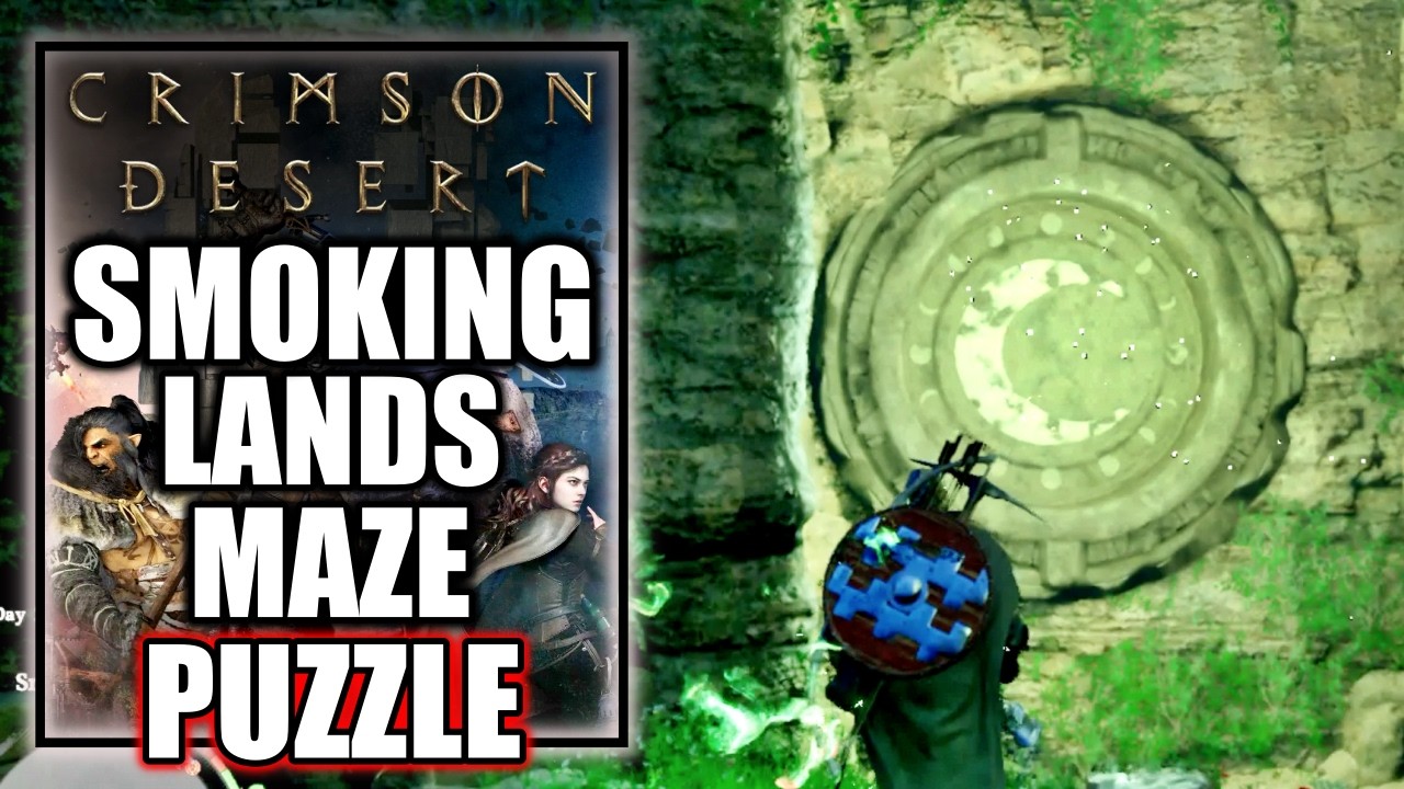 Crimson Desert - Smoking Lands Desert Mouth Maze Puzzle