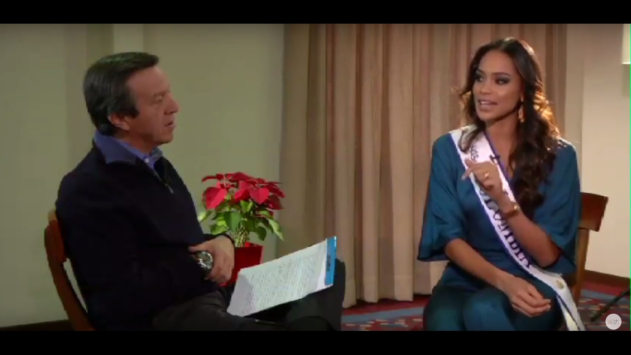 Última Palabra: entrevista con Andrea Tovar Velásquez, Señorita Colombia 2016.