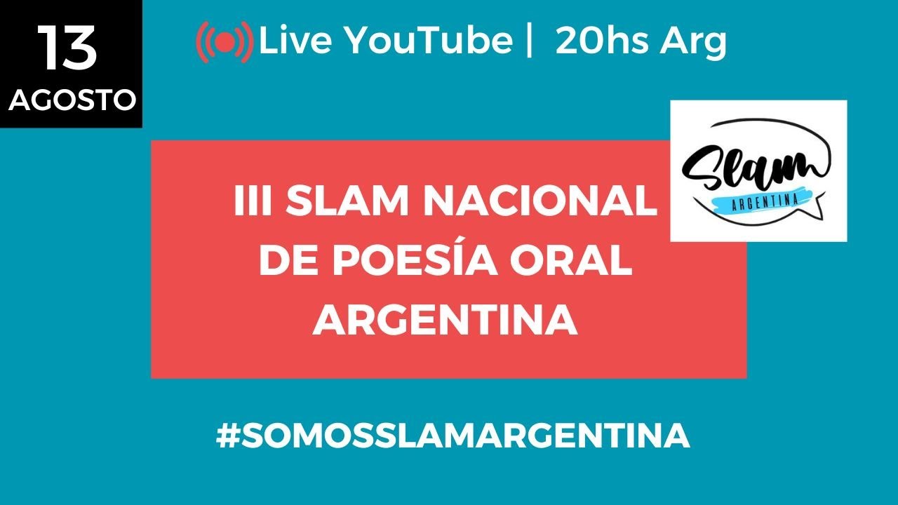 Slam Nacional 2023 | Poes&iacute;a Oral Argentina