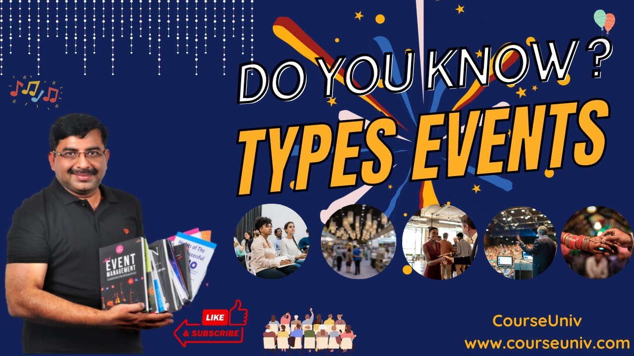 Different Types in Event Management | What You Need to Know II CourseUniv