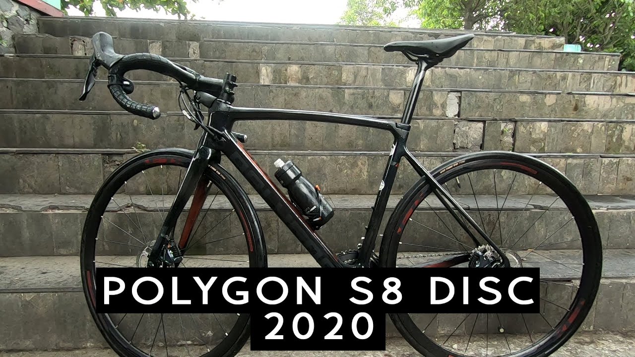 Polygon S8 Disc Kehujanan | Road bike Indonesia