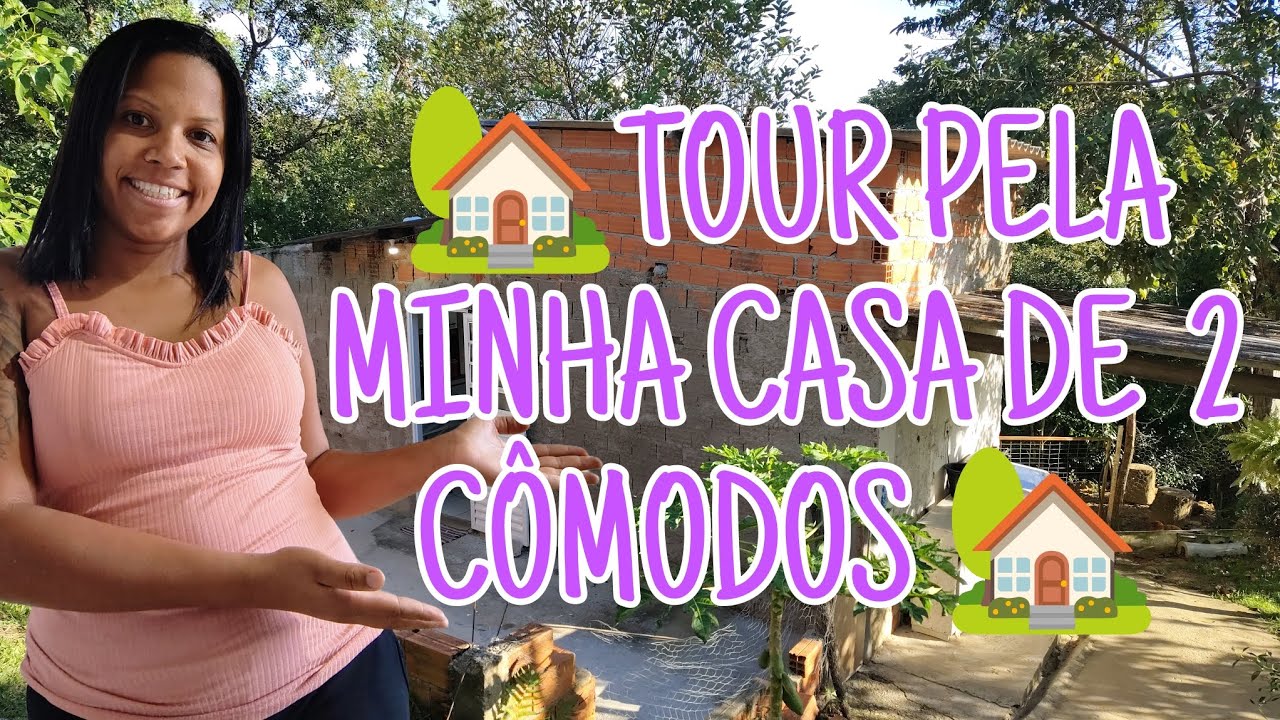 🏡TOUR PELA MINHA CASA DE 2 C&Ocirc;MODOS🏡