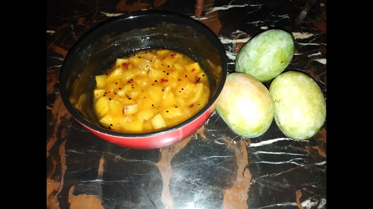 Authentic mango sweet n sour chatni recipe |how to make mango chatni |homemade mango chatni recipe