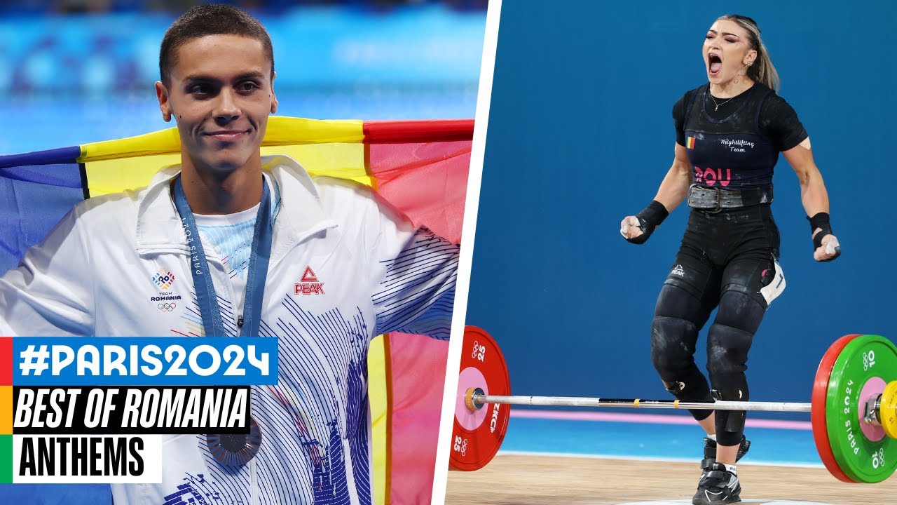 🇷🇴 Team Romania at #Paris2024 – Triumphs, Medals & Unforgettable Moments | Anthems
