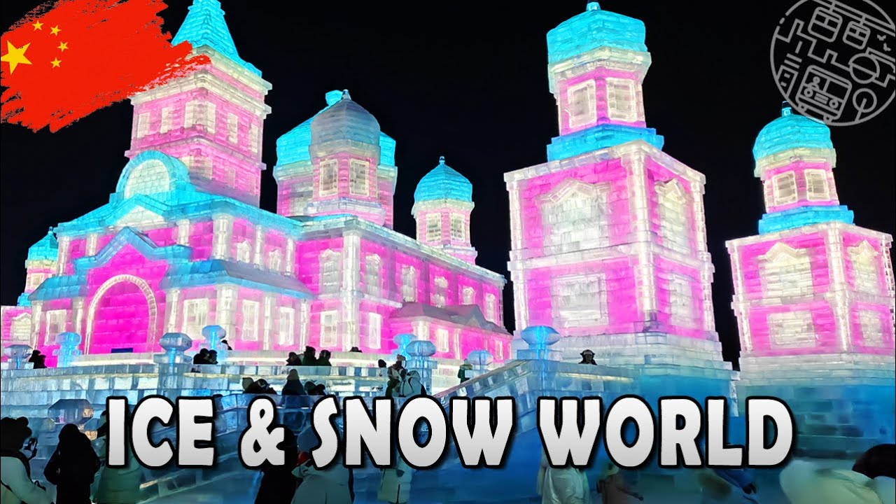 2025 Harbin Ice & Snow World - Walking Tour 4K⁶⁰