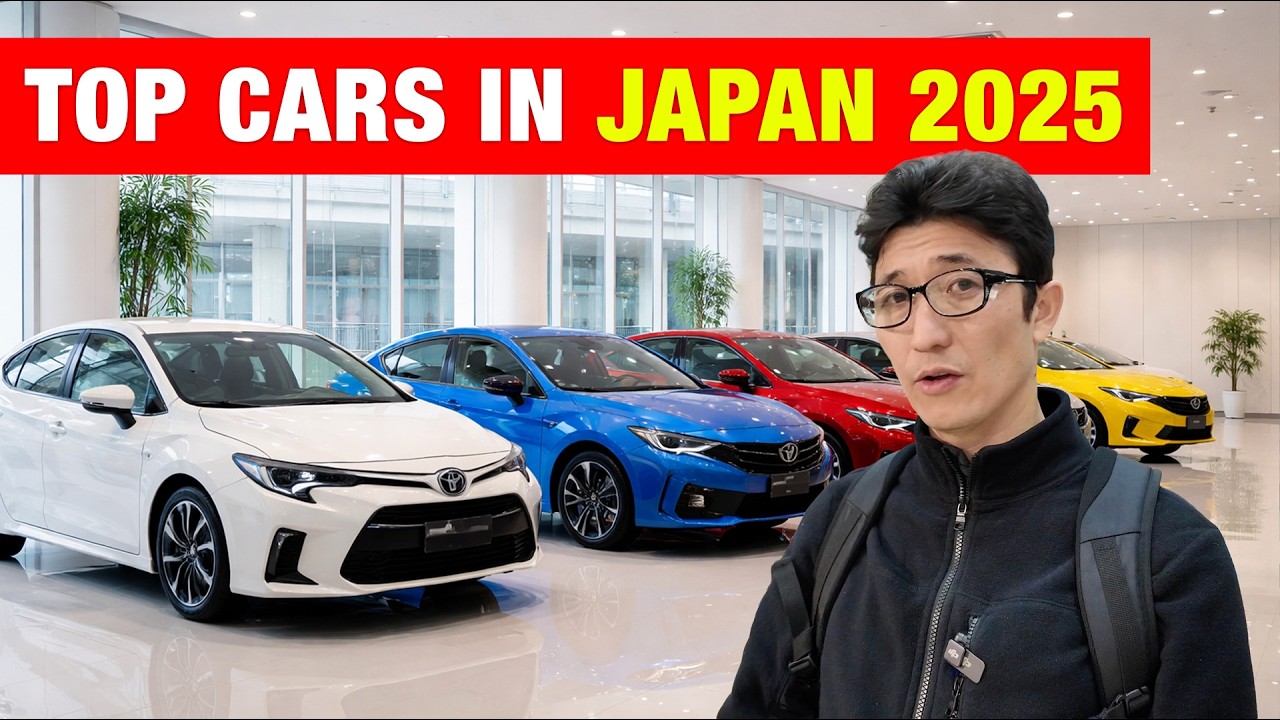 Самые продаваемые автомобили в Японии в 2025 году | На каких автомобилях ездят японцы?