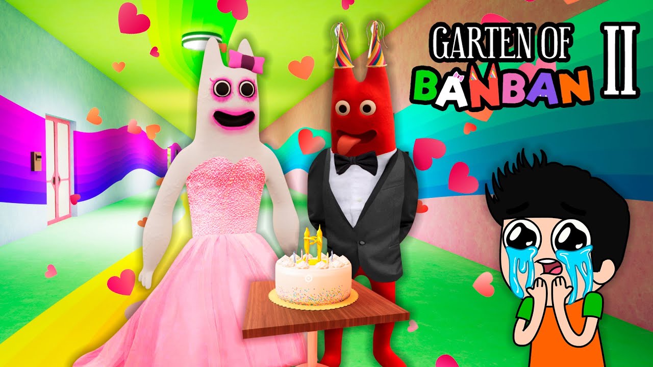 LA BODA DE BANBAN Y BANBALEENA EN GARTEN OF BANBAN 2 👰🤵 | NABNAB SE OPONE A LA BODA 😱 | JONDRES GC